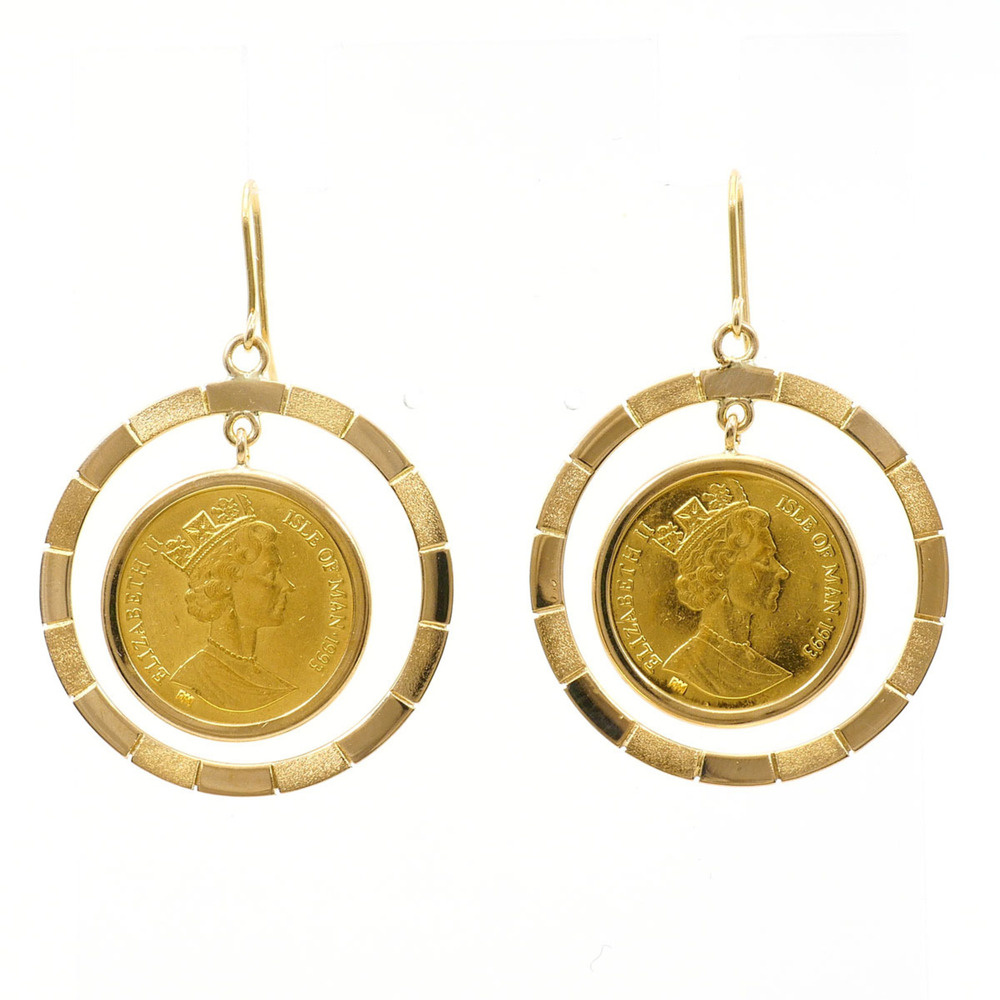 VINTAGE 18k Gold Earrings